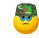 saluting soldier Slack emoji