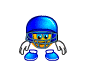 football helmet hit Slack emoji