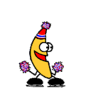 bananadance cheerleader Slack emoji