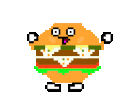 burger dance Slack emoji
