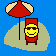 beach relax Slack emoji