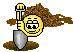 dig dirt Slack emoji