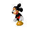 mickey mouse run Slack emoji