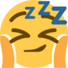 focused sleep Slack emoji
