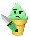 killer ice cream Slack emoji