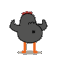 chicken butt Slack emoji