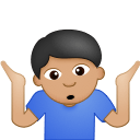 shrug boy Slack emoji
