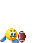 football kick Slack emoji