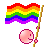 pride flag Slack emoji
