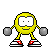 dumbbells Slack emoji