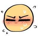 flustered Slack emoji