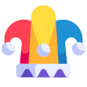 jester hat Slack emoji