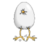 hatching egg dance Slack emoji