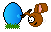 easterbunny painting egg Slack emoji