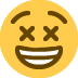 grin dead Slack emoji