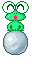 dizzy frog Slack emoji