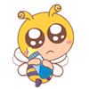 baby bee Slack emoji