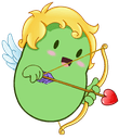 cupid bean Slack emoji