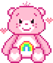 carebear pink Slack emoji