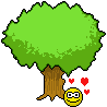 carve heart in tree Slack emoji