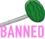 banned watermelon hammer Slack emoji