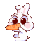 bunny eating Slack emoji