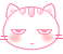 blushy cat Slack emoji