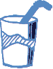 water glass Slack emoji