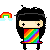 rainbow girl Slack emoji