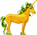 golden unicorn Slack emoji