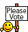 please vote Slack emoji