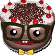 nerdy cake Slack emoji