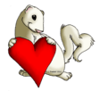 ferret love Slack emoji
