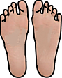 feet Slack emoji