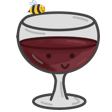 bee wine Slack emoji