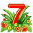 7 flowers Slack emoji
