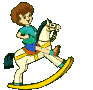 rocking horse Slack emoji