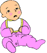 crying baby girl Slack emoji