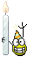 bday candle Slack emoji