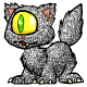 1 eyed cat Slack emoji