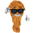 cool fried chicken Slack emoji