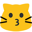meow kiss Slack emoji