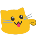 meow pawtongueleft Slack emoji