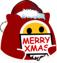 meow comfy santa xmas Slack emoji