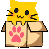 meow box scroll up Slack emoji