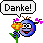 danke flower Slack emoji