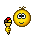 ice cream yum Slack emoji