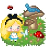 alice in wonderland Slack emoji