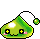 slime droplet Slack emoji
