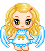angel girl Slack emoji